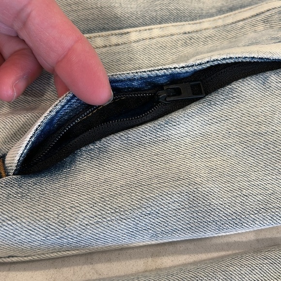 Athleta Double Time Denim Jacket Women’s Small - Picture 6 of 16